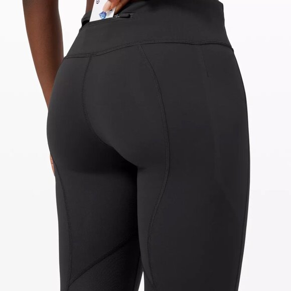 Lululemon Pace Rival Crop 22" / Black / Size 8 - Picture 2 of 12